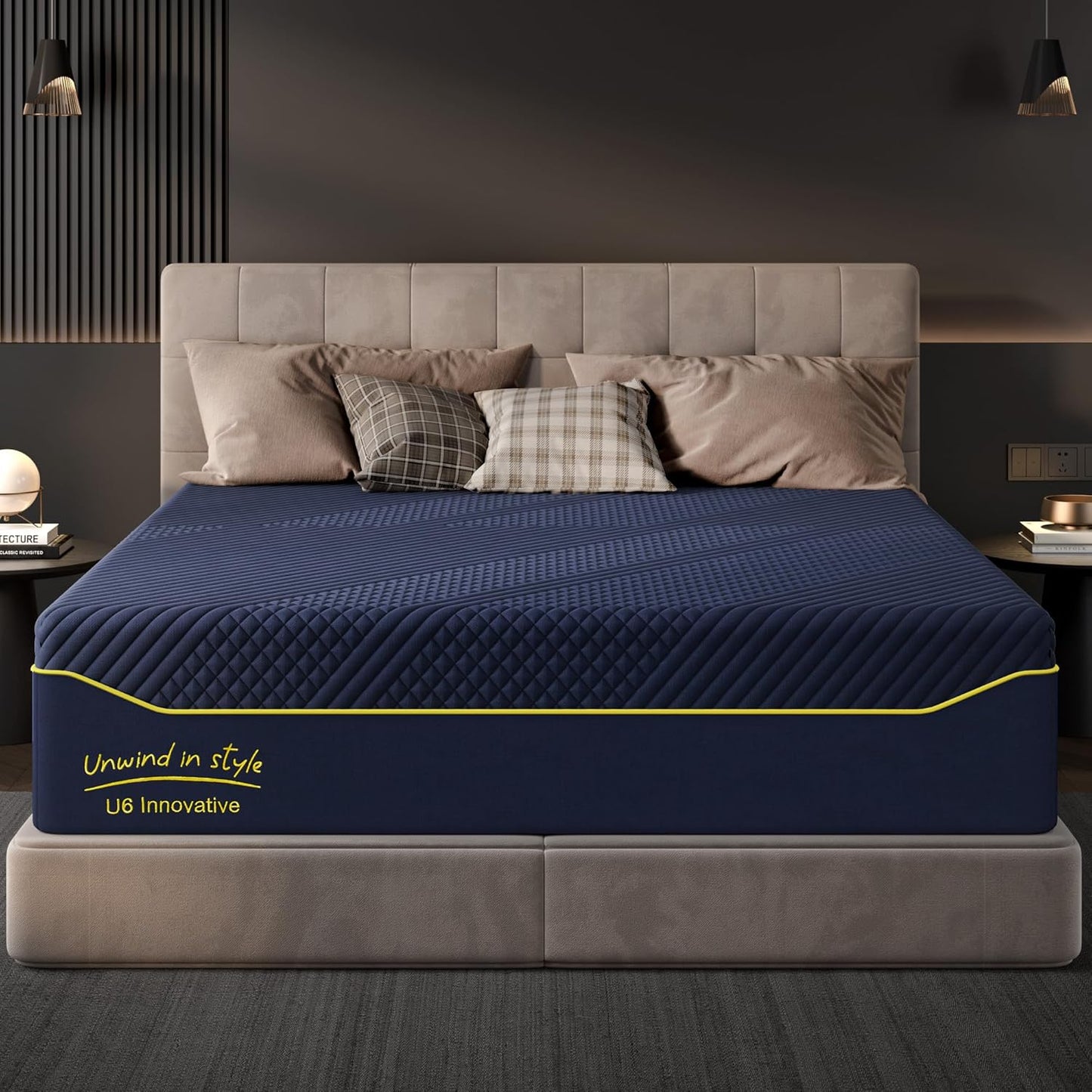 Memory Foam Queen Mattress with Cooling Gel for Ultimate Comfort