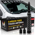 Anodized Black Carbon Fiber 50 Cal Bullet Antenna for Trucks
