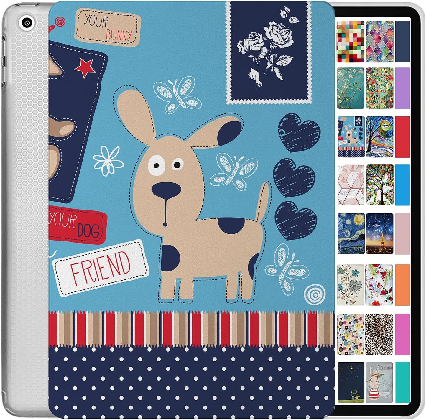 DuraSafe iPad 9.7 Case - Lightweight TPU Protection for iPad