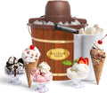 Electric Ice Cream Maker from Nostalgia for Creamy Frozen Indulgence