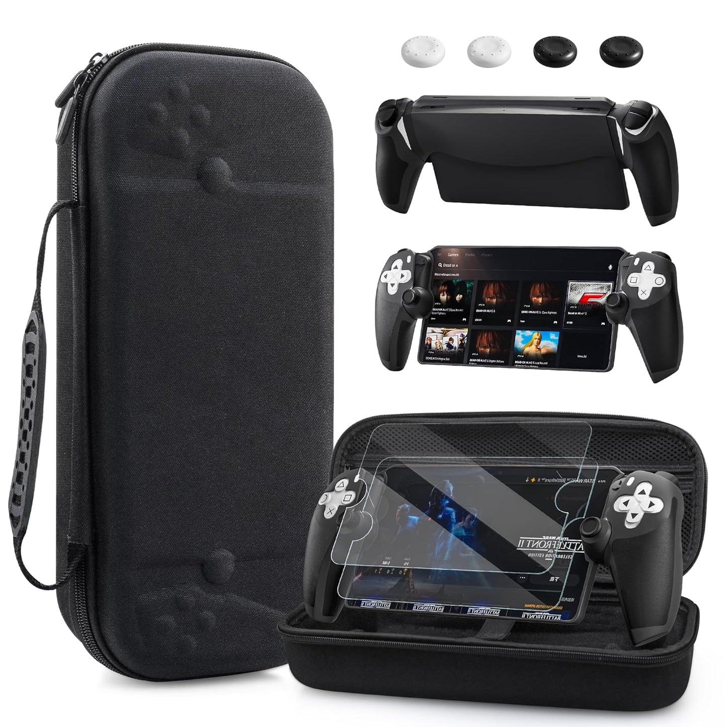 HYPERCASE Carrying Case for PS5 Portal Remote Player Console