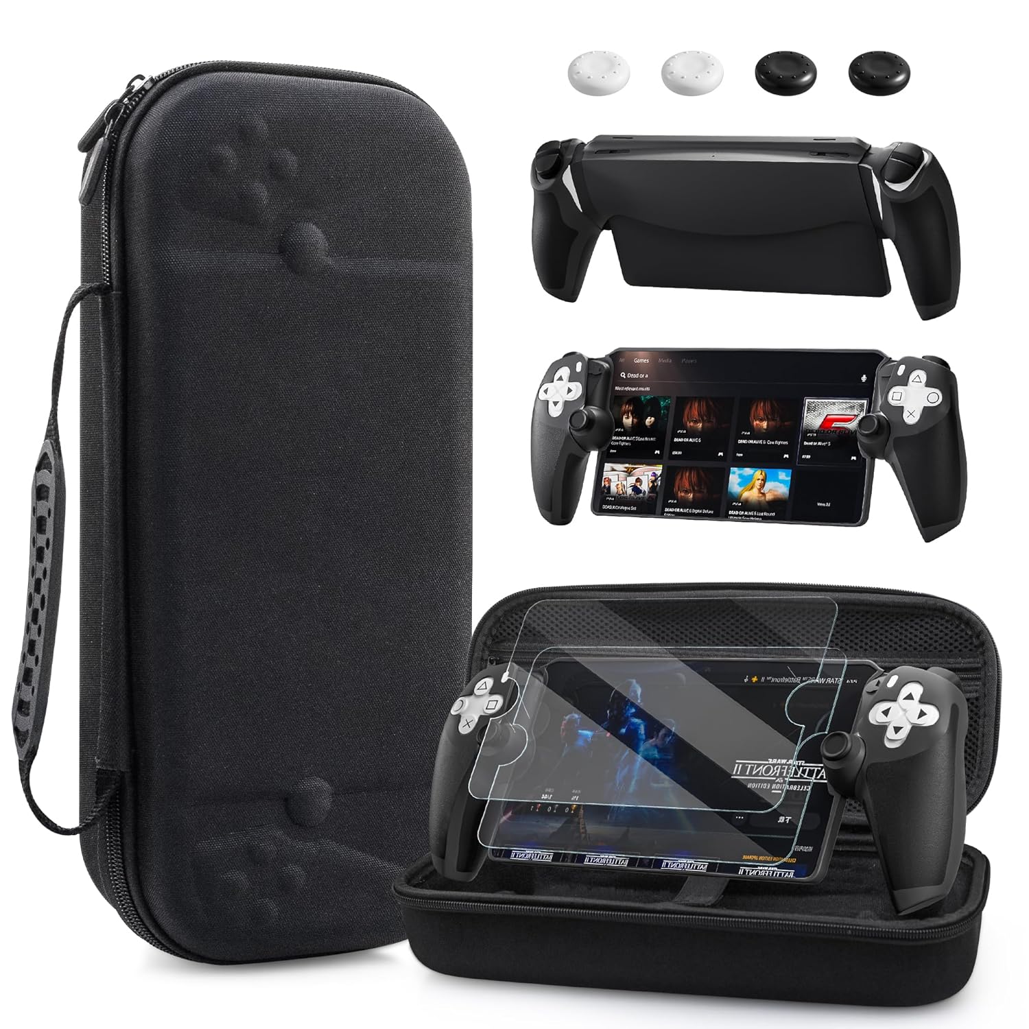 HYPERCASE Carrying Case for PS5 Portal Remote Player Console