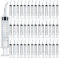 Dental Syringe 12ml Curved Tip 100 Pack - Precision Oral Irrigation