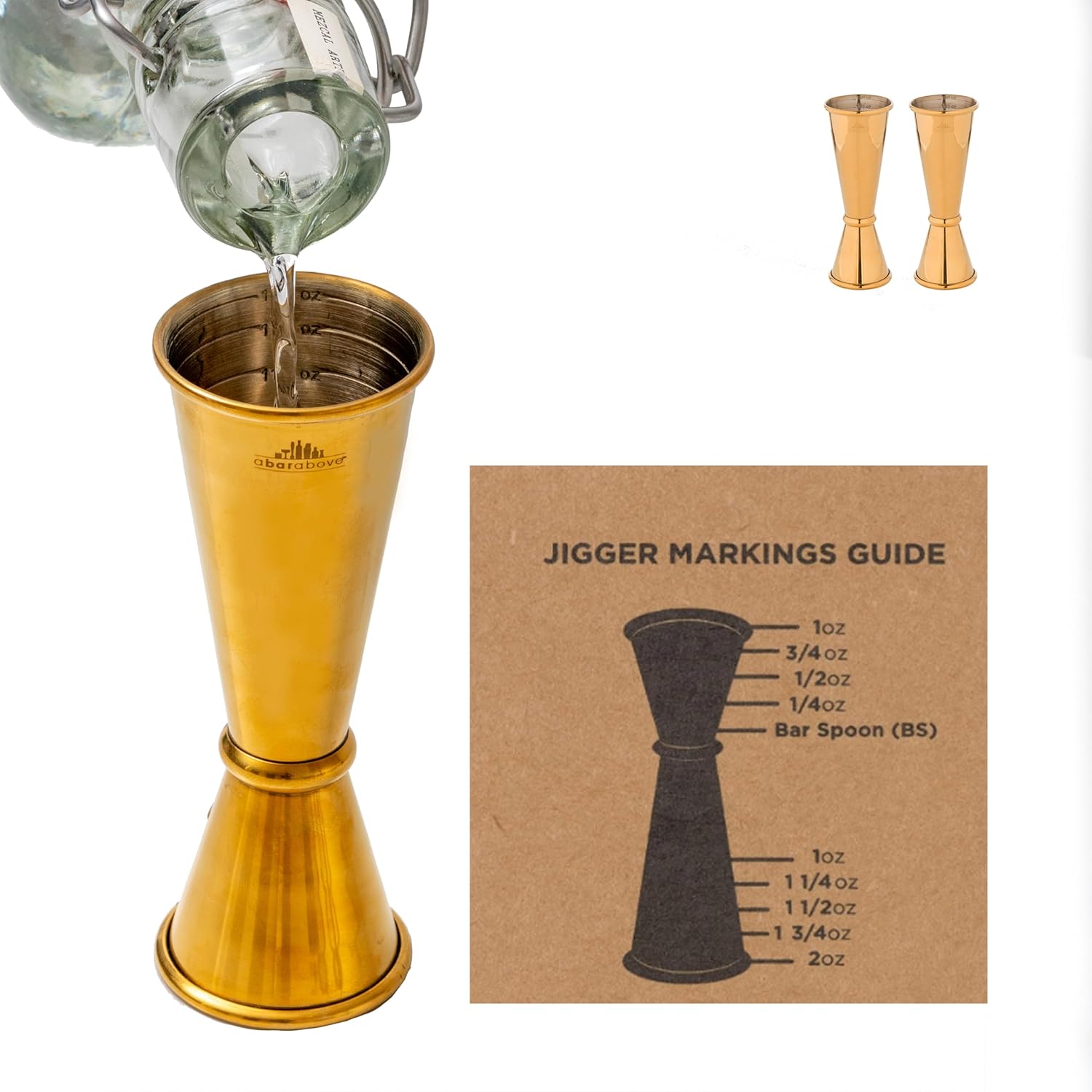 Premium Japanese Jigger for Accurate Cocktail Measuring Tool