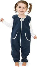 baby deedee Kicker Sack With Feet Sleep Bag, Navy - Cozy Mobility