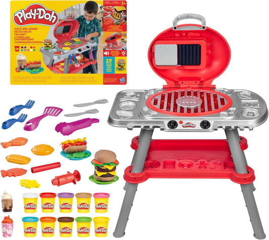 Play-Doh Sizzlin' Grill Playset with Lights & Sounds for Kids