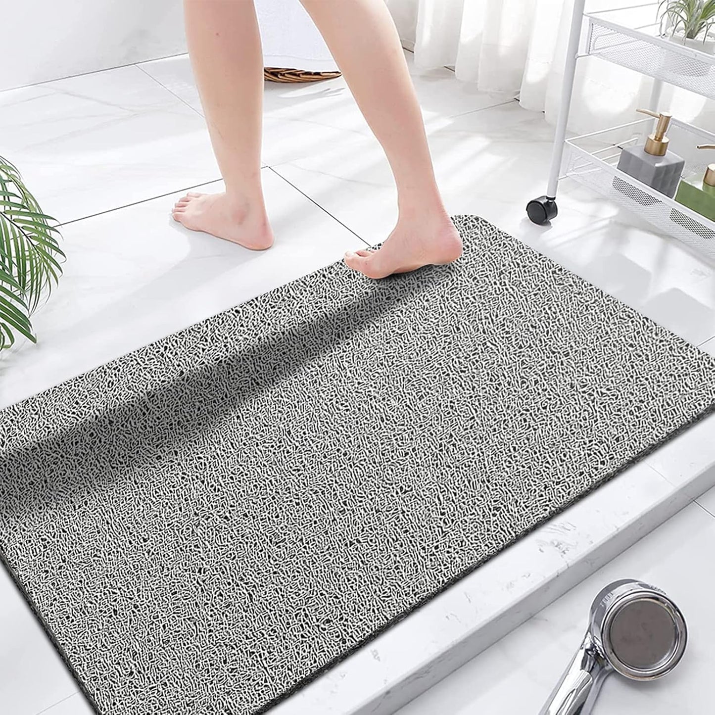 Extra Large Non Slip Shower Mats for Textured Tub Surfaces