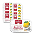 Mackerel in Olive Oil with Lemon - Skinless & Boneless Pack of 12