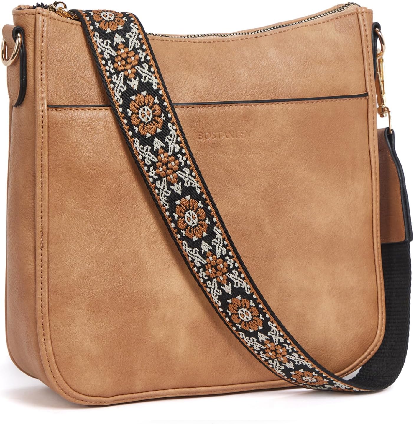 Trendy Vegan Leather Crossbody Bags for Women by BOSTANTEN