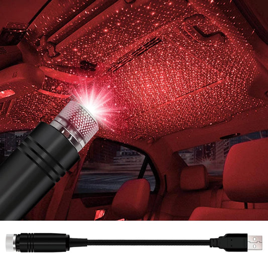 Colorful Car Star Projector: Romantic LED Lights