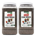 Badia Organic Chia Seeds 5.5 lb Pack of 2 - Pantry Superfood