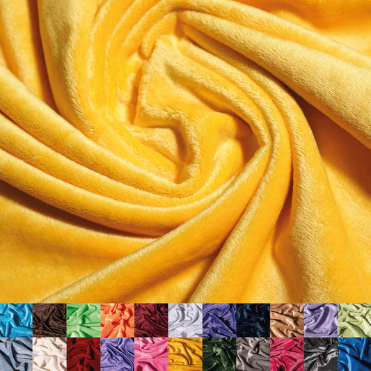 Ultra Soft Aqua Minky Fabric for Blankets and Apparel - 58/60in
