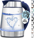 Fast Boiling Electric Water Kettle 1.7L - Rapid 1500W Boil