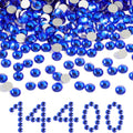 Beadsland Flatback Rhinestones Bulk SS16 Royal Blue - Sparkling Value