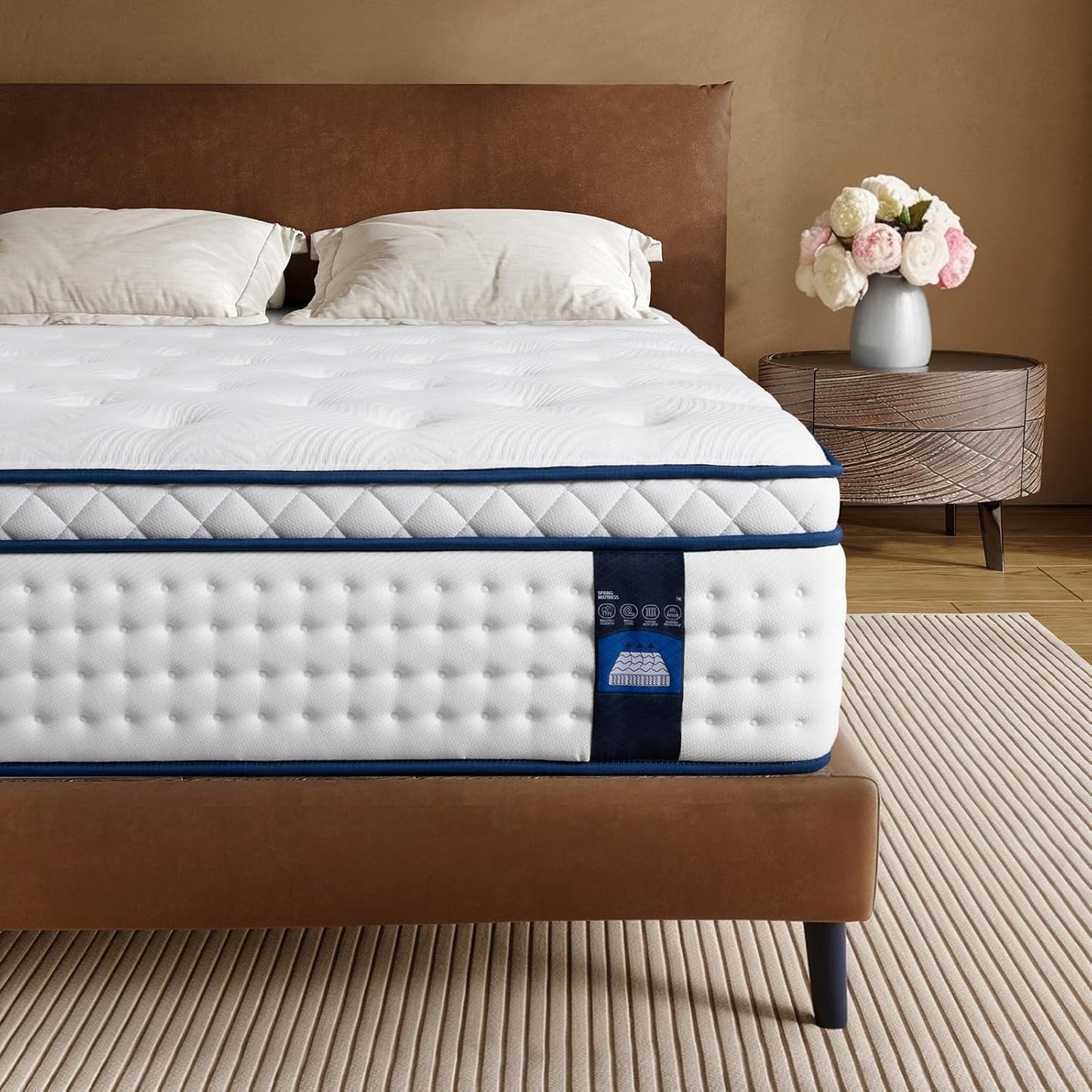 Queen Mattress 10 Inch Hybrid for Ultimate Comfort and Support