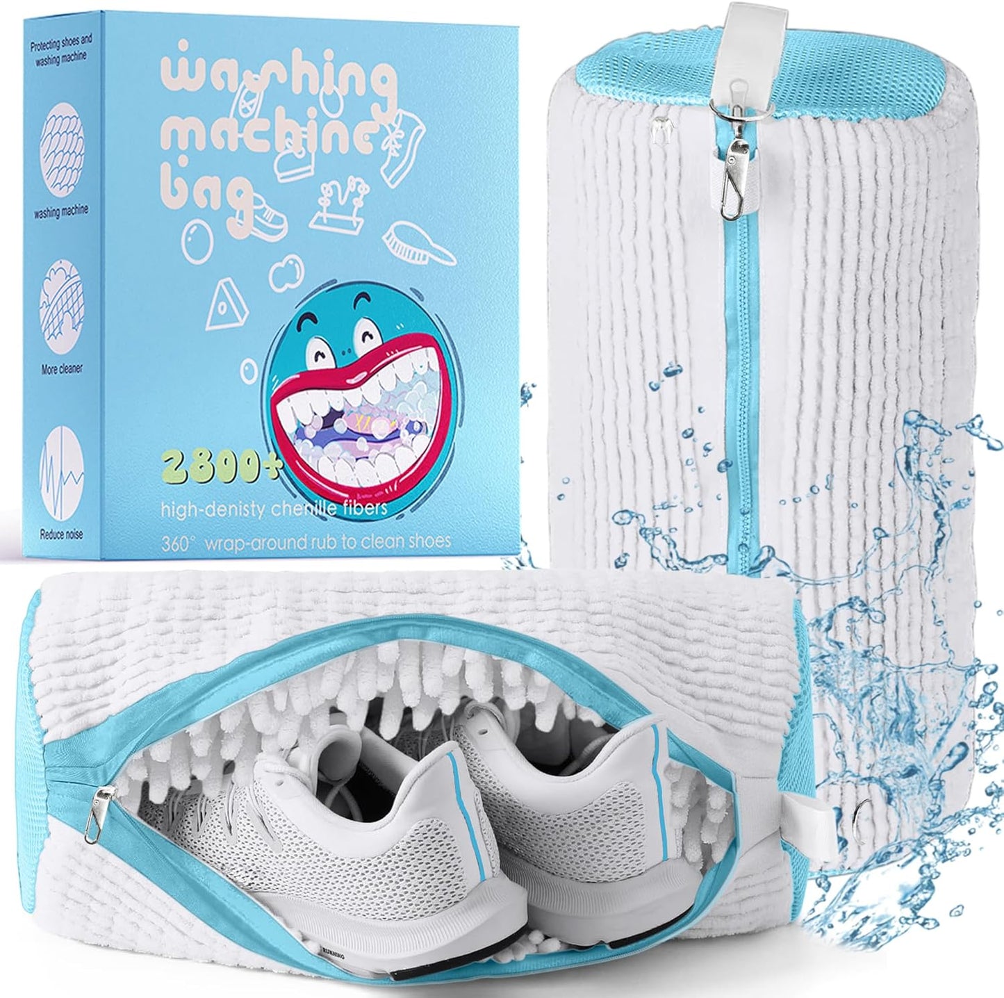 ZEPHYRION Shoe Laundry Bag Set - Protects Sneakers & Delicates!