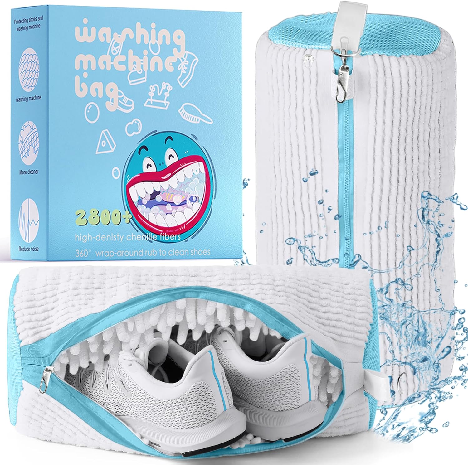ZEPHYRION Shoe Laundry Bag Set - Protects Sneakers & Delicates!