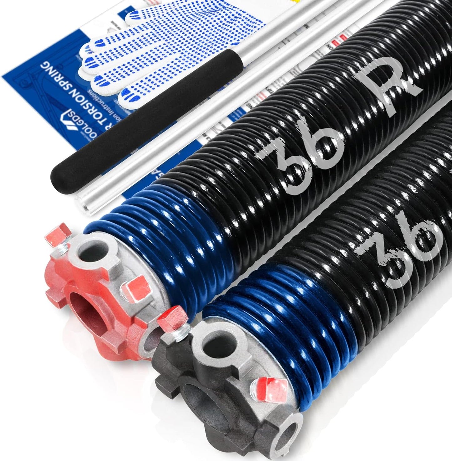 High Precision Garage Door Torsion Springs Set for Replacement