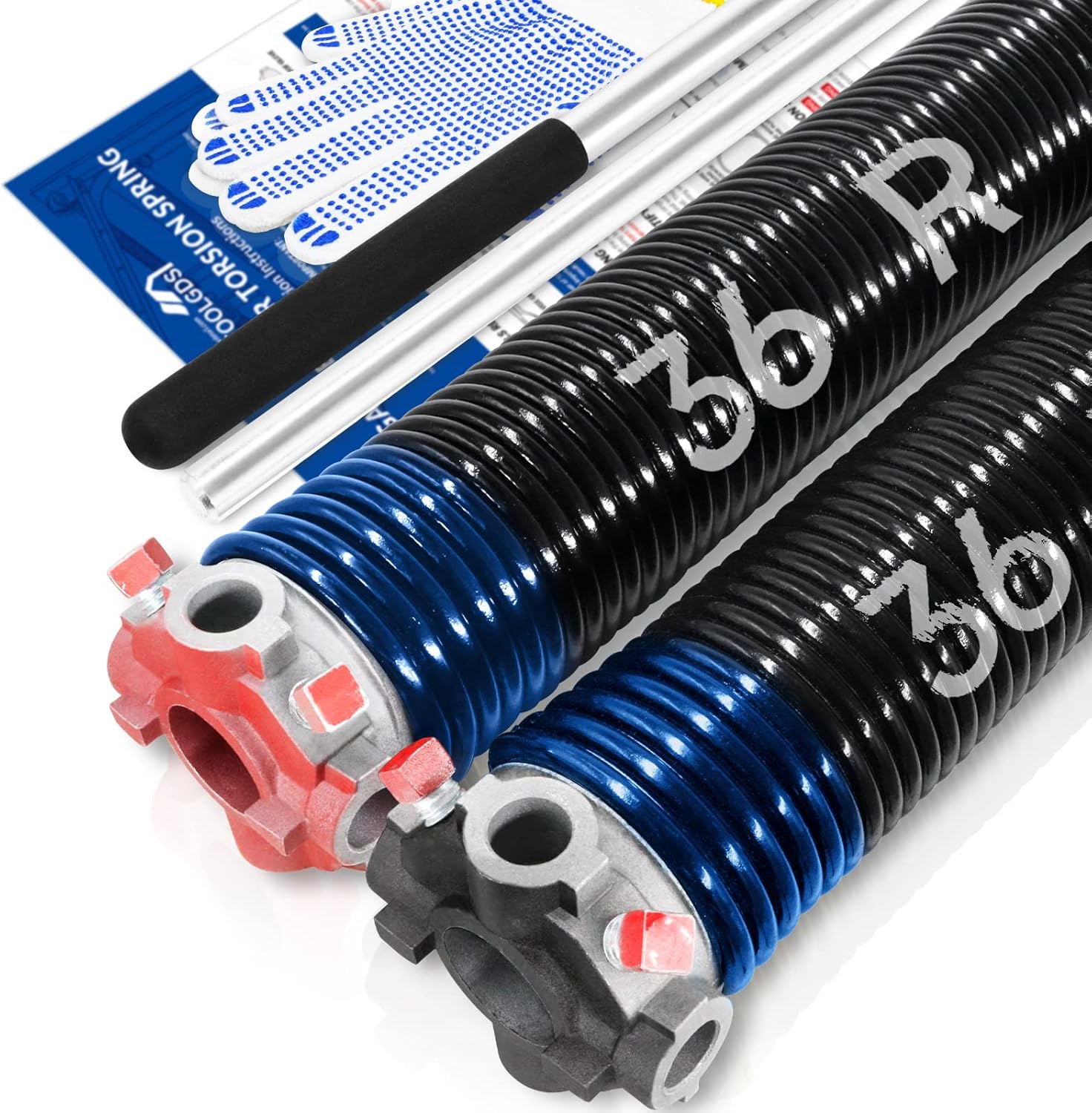 High Precision Garage Door Torsion Springs Set for Replacement