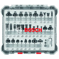 BOSCH RBS030MBS 30-Piece Carbide-Tipped Wood Router Bit Set - Durable
