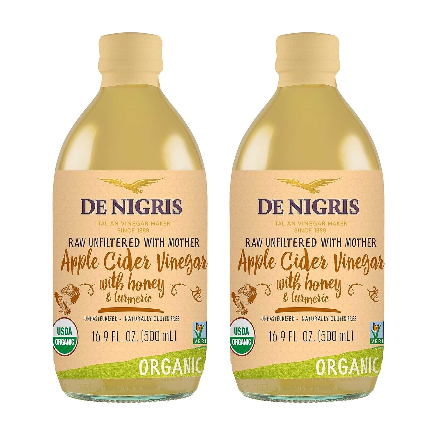 Organic ACV & Honey Turmeric Duo | Metabolism Balance