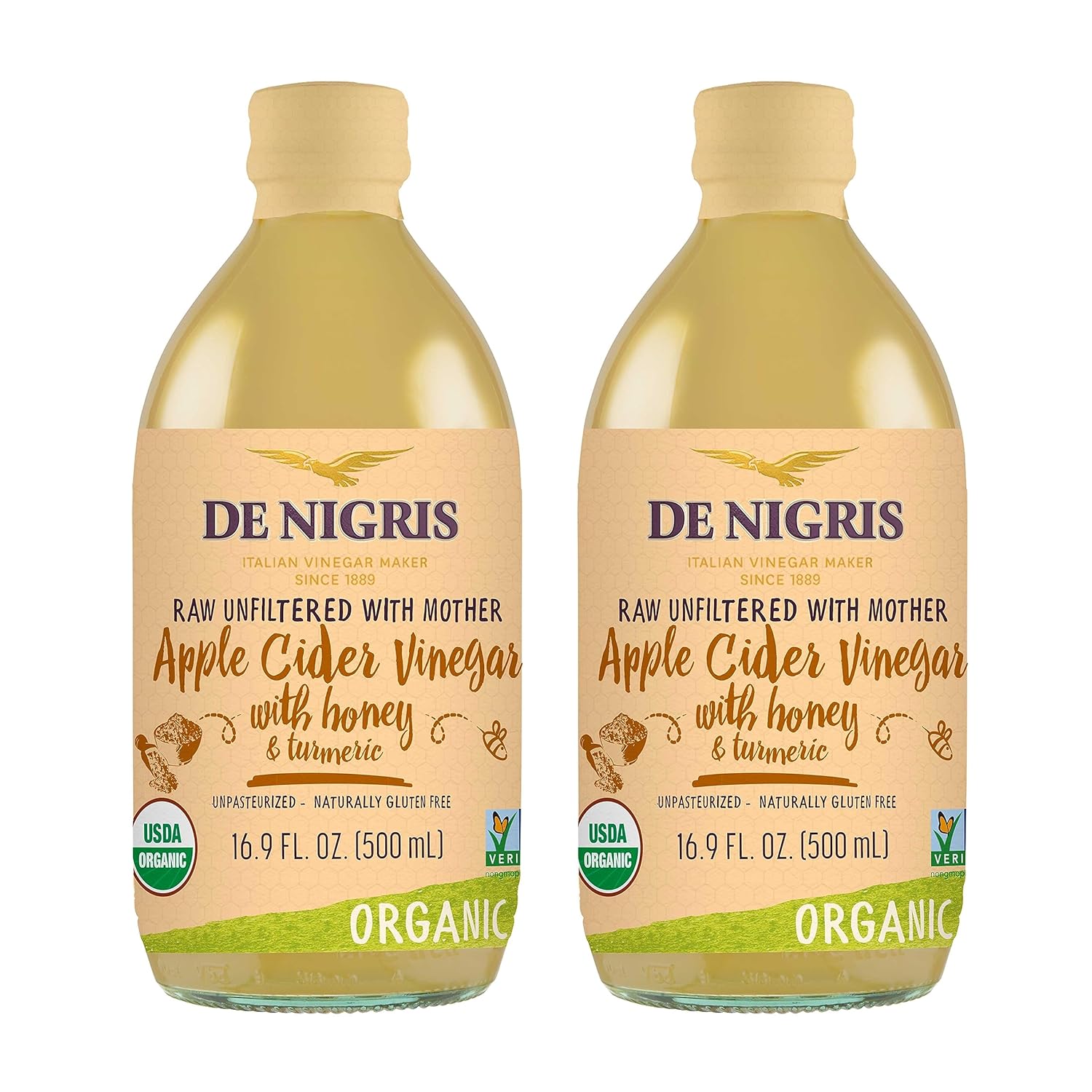 Organic ACV & Honey Turmeric Duo | Metabolism Balance