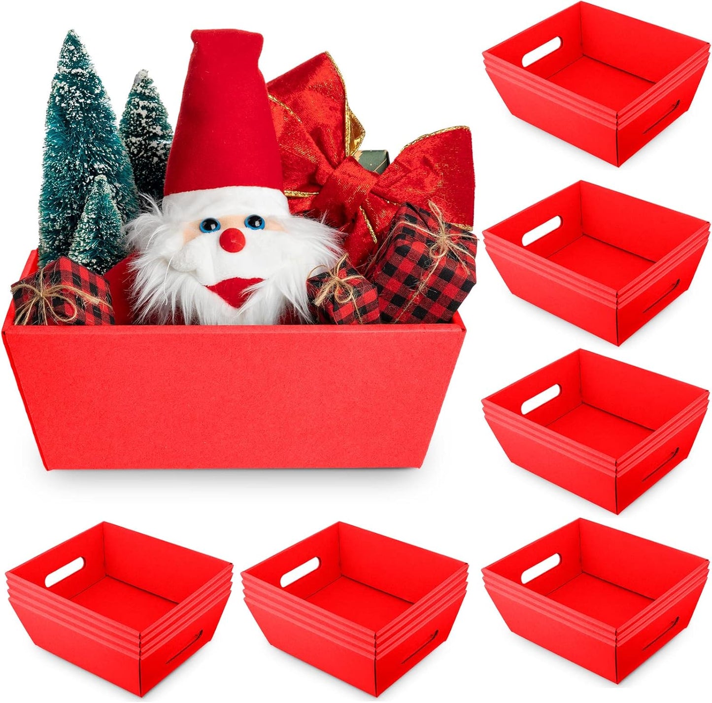 20 Pcs 10 x 8 Empty Gift Baskets for All Occasions Decor