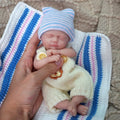 Miniature 7 in Silicone Baby Doll - Realistic Full Silicone Newborn