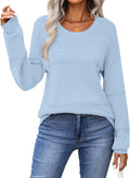 Zeagoo Sweaters for Women Long Sleeve Crew Neck Pullover (Style WHC1)