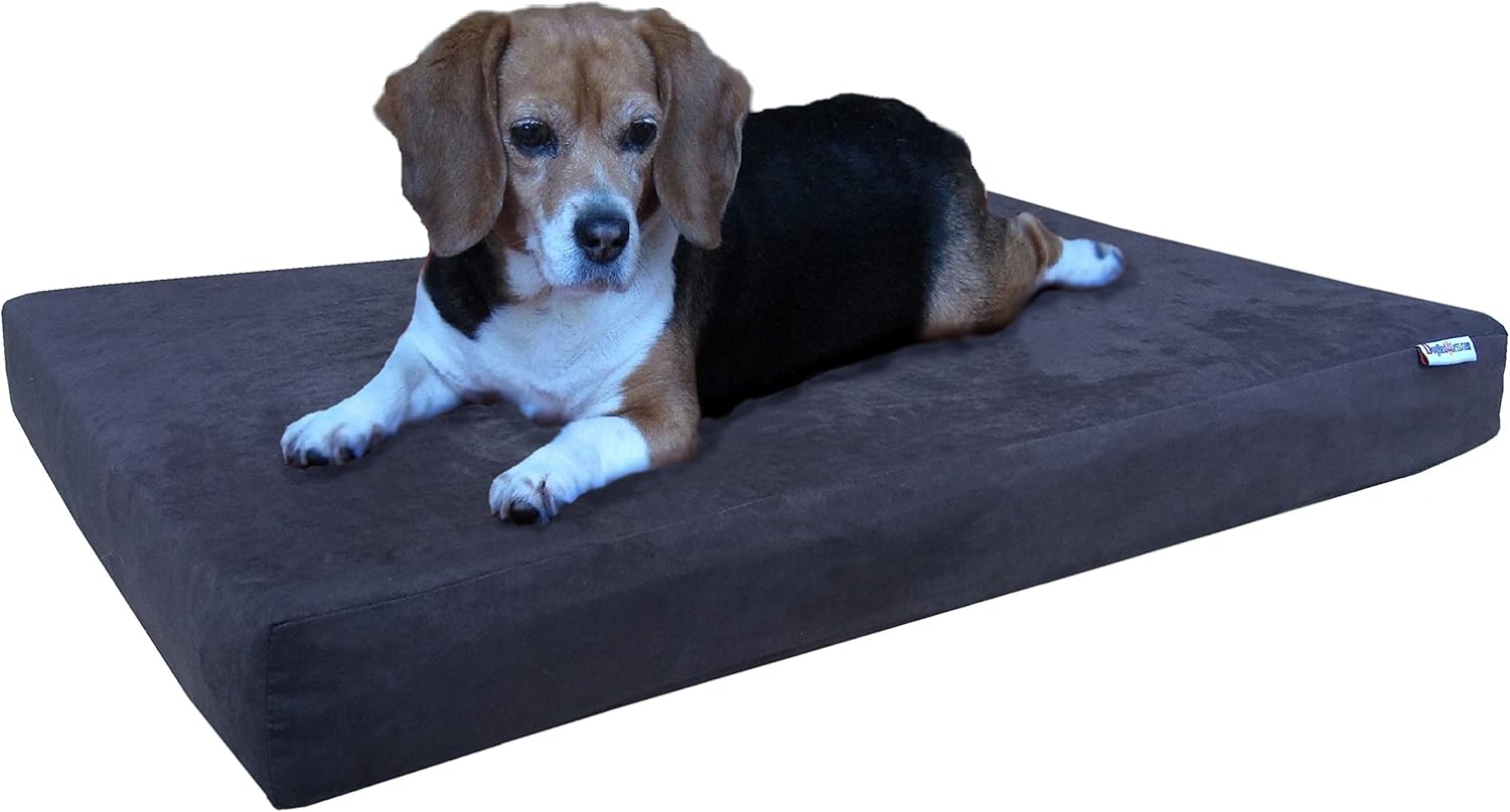 Dogbed4less Orthopedic Gel Memory Foam Pet Bed for Comfort