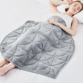 Weighted Lap Blanket 7 lbs for Adults - Luxury Soft Comfort