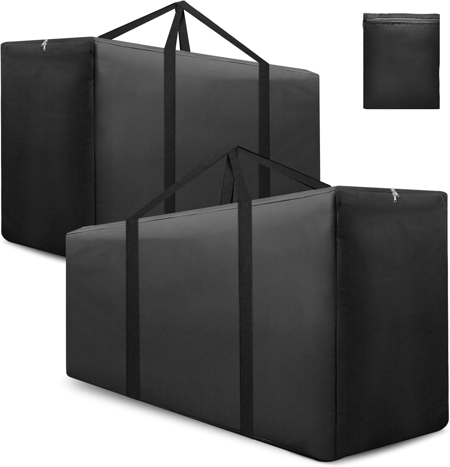 Extra Large Waterproof Outdoor Cushion Storage Bag - 2 Pack