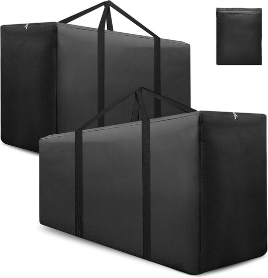 Extra Large Waterproof Outdoor Cushion Storage Bag - 2 Pack