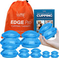 8 Edge Cups Silicone Cupping Therapy Set - Professional Recovery Kit