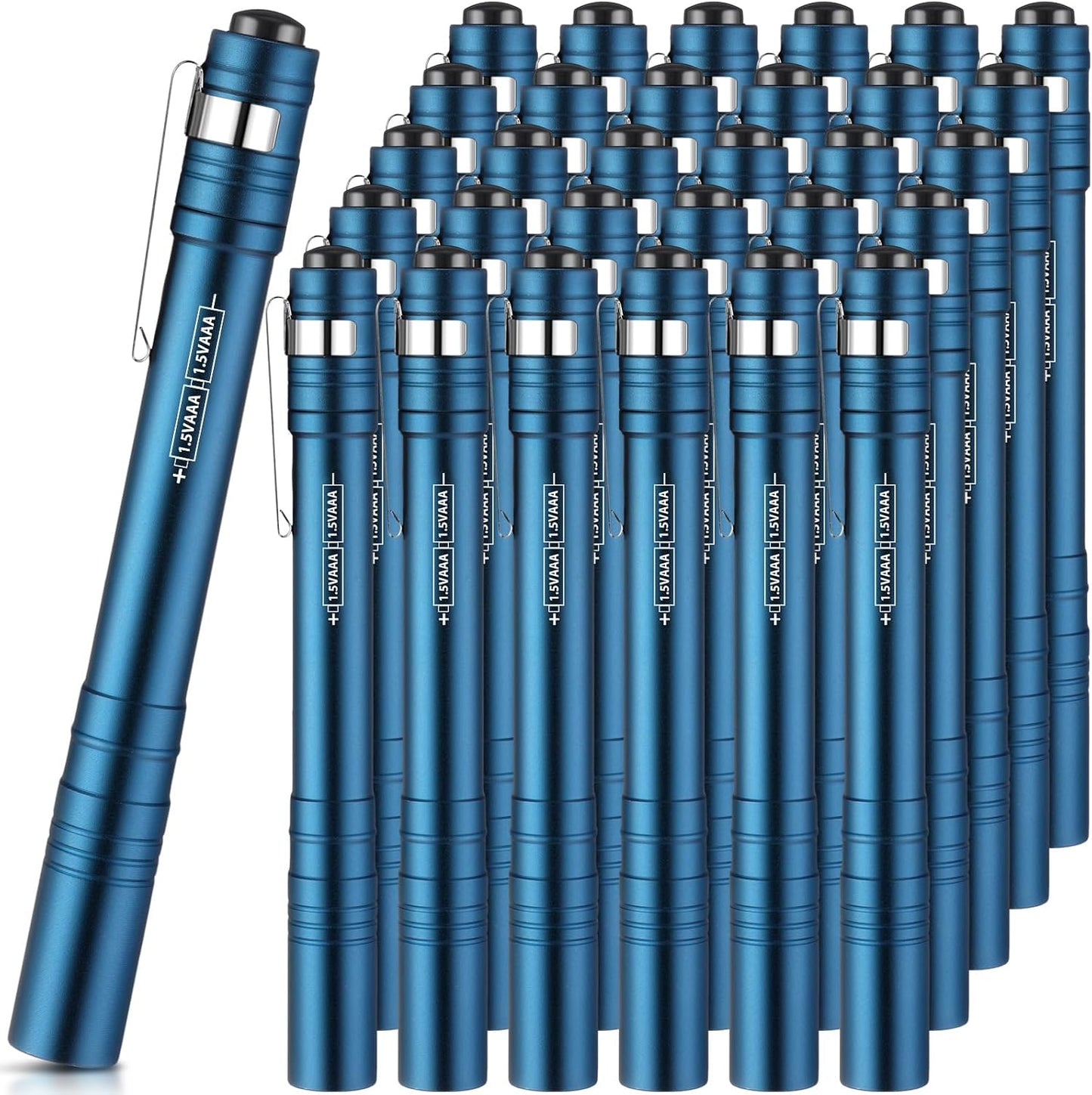 30 Pack Mini Pen Flashlights for Camping and Hiking Needs