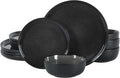 Gibson Elite Tahoe Sunset 12 Piece Stoneware Dinnerware Set