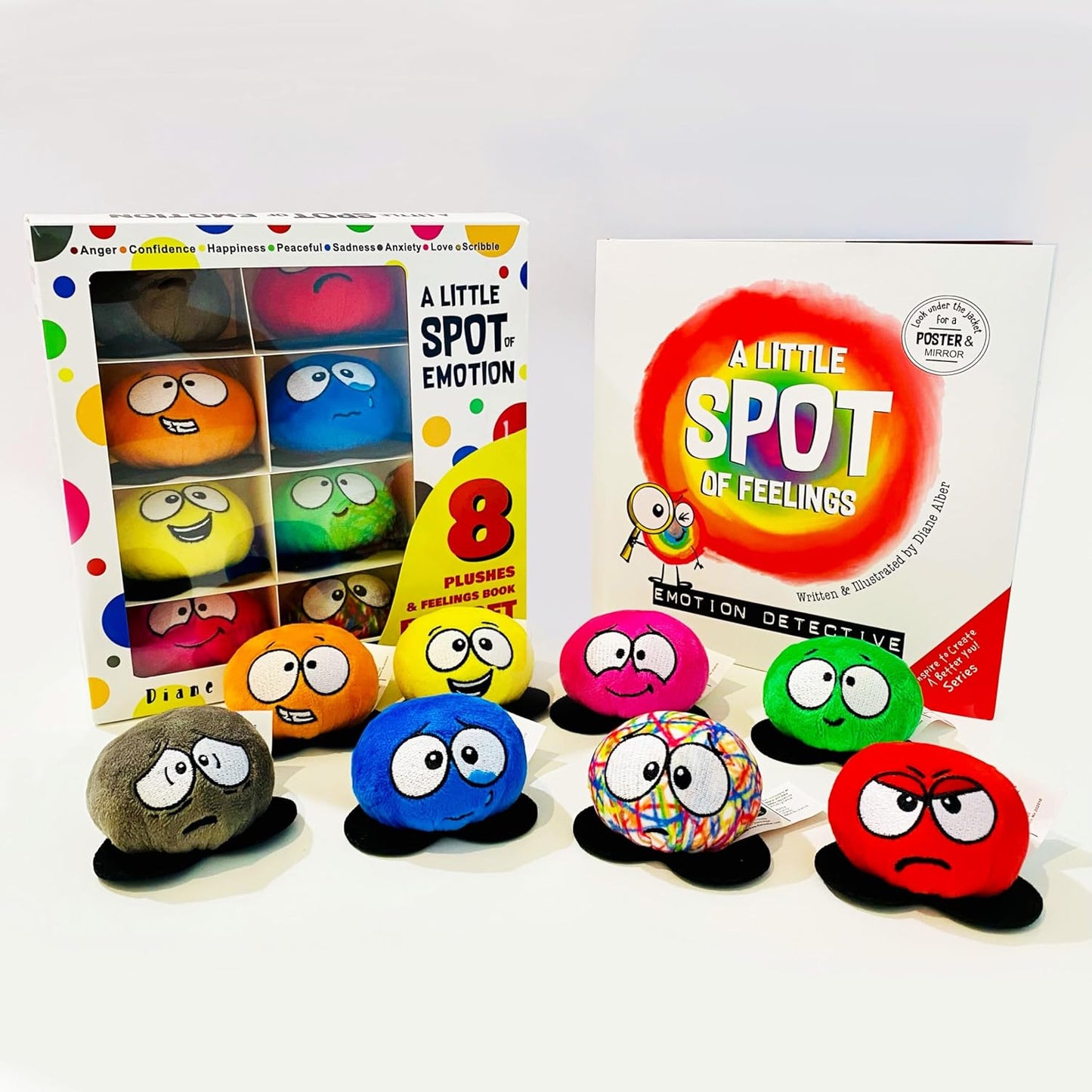 A Little SPOT of Emotion Plush Toys and Feelings Book Set
