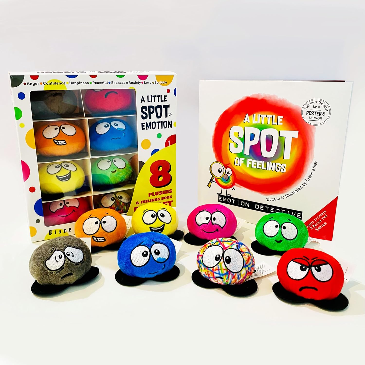 A Little SPOT of Emotion Plush Toys and Feelings Book Set