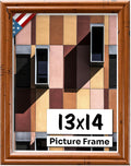 Distressed Oak 13x14 Picture Frame.75 in Wide - Handmade Solid Wood