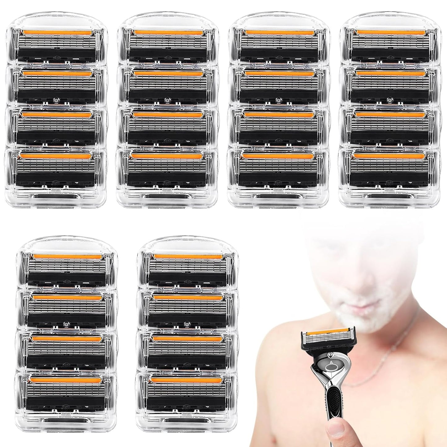 ProGlide Wet Razor Blades - 24 Replacement Blades for Men