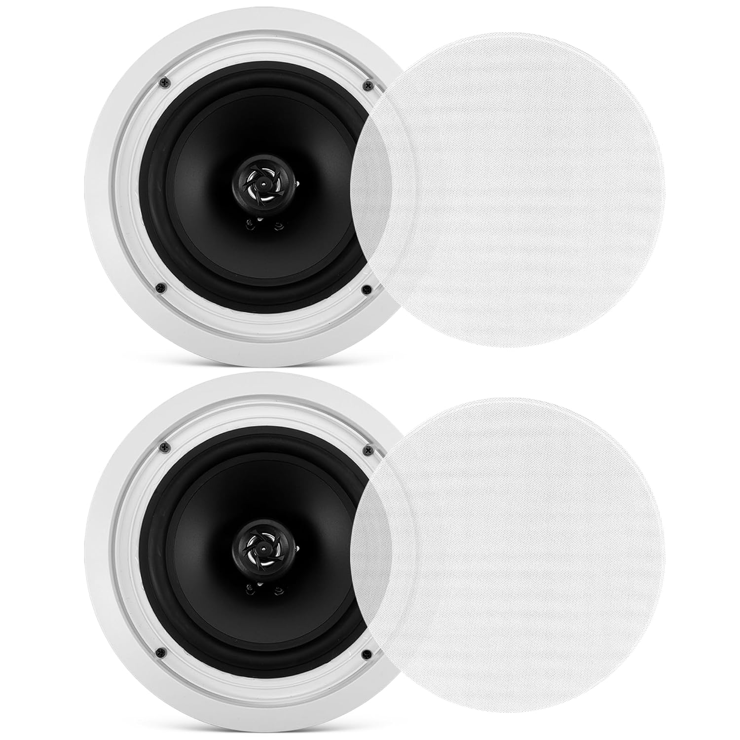 Pyle 8 Ceiling Wall Mount Speakers for Powerful Sound Experience