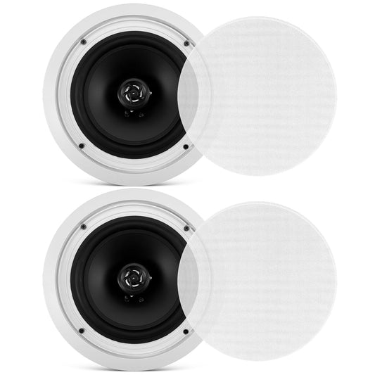 Pyle 8 Ceiling Wall Mount Speakers for Powerful Sound Experience