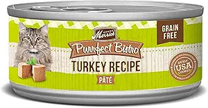Merrick Purrfect Bistro Grain Free Wet Cat Food Turkey Recipe