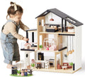 Tiny Land Doll House Modern Family Dollhouse - Realistic Play