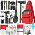262Pcs Survival Kit with First Aid, Emergency Gear for All
