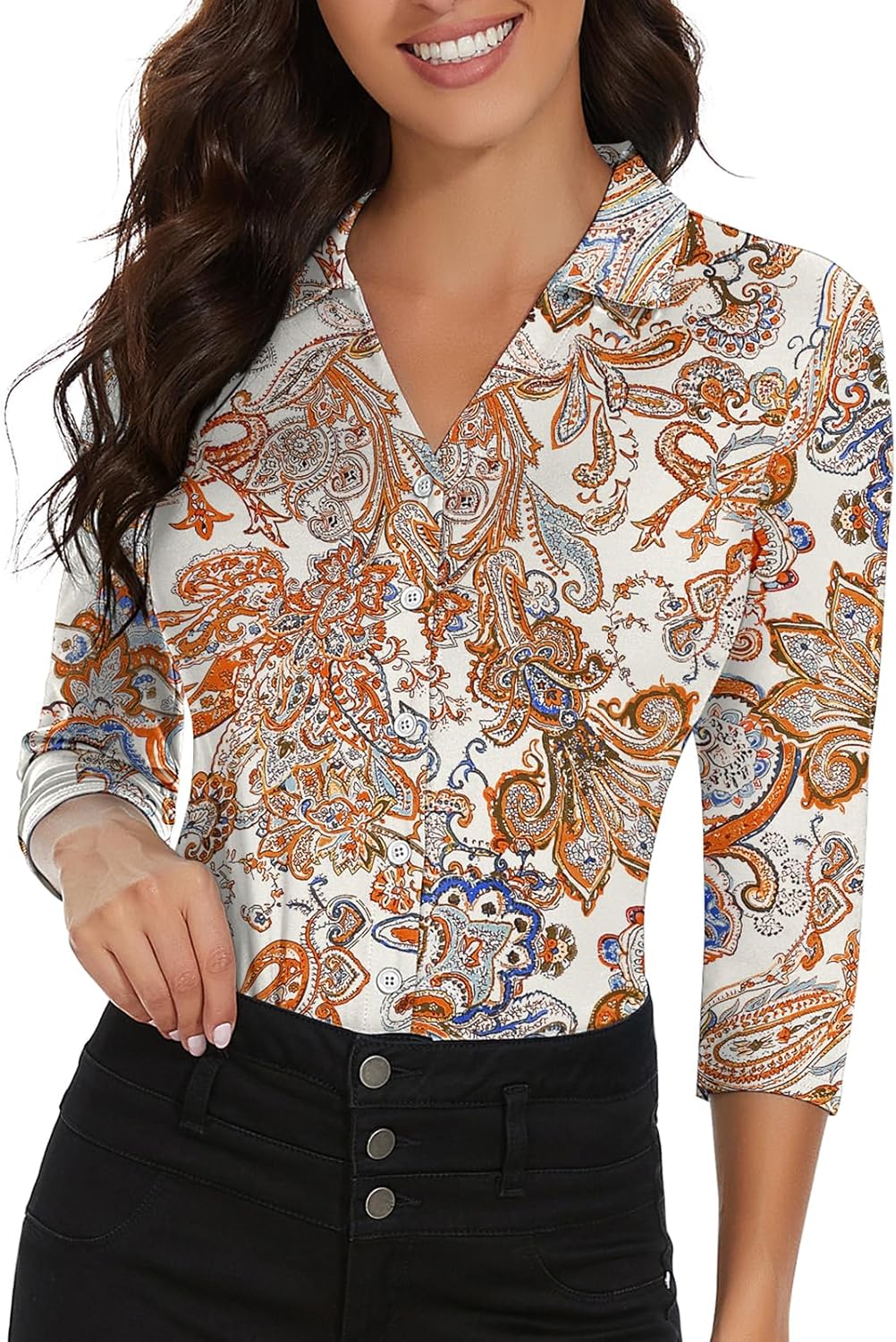 Soneven Womens Golf Polo Shirts for Business and Casual Wear