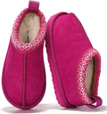 Kids Memory Foam Genuine Leather & Shearling Slippers - Dream Warm