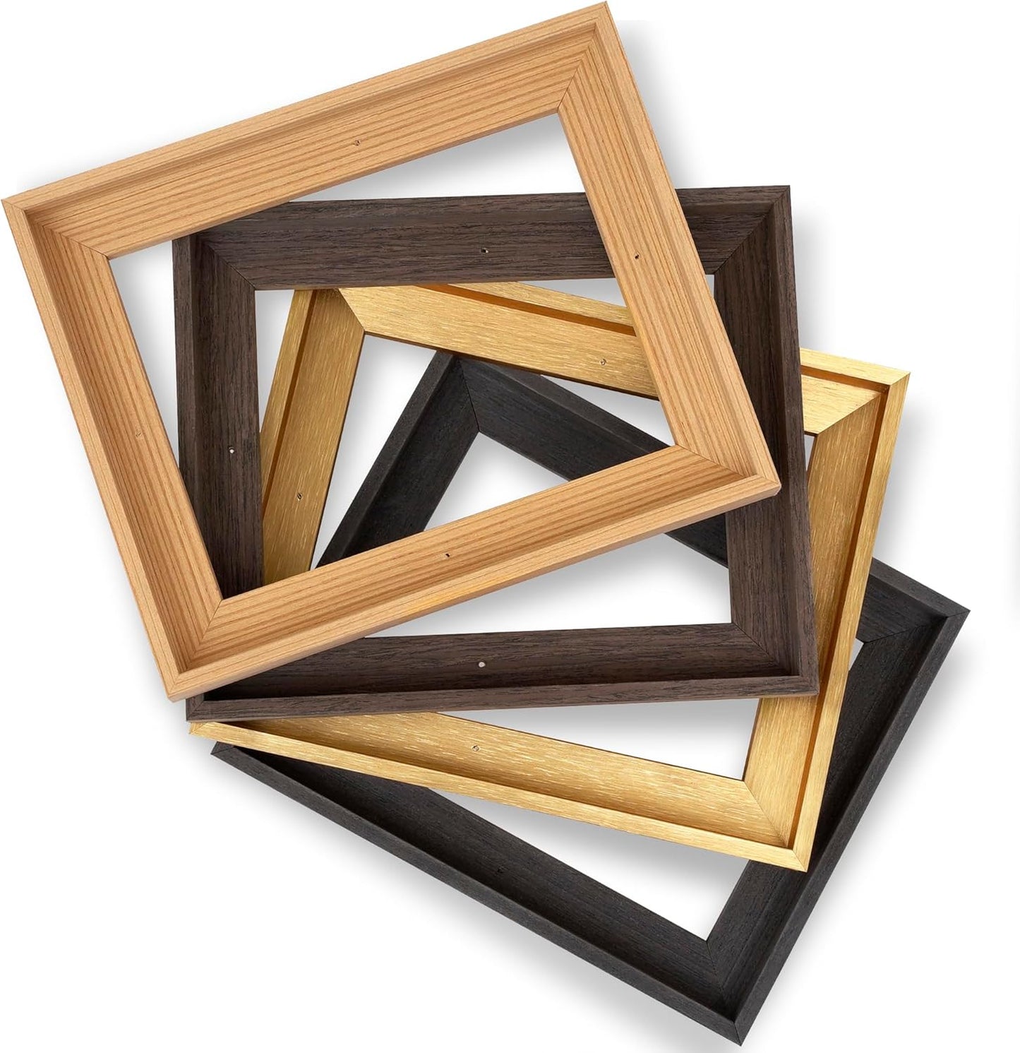 CANFRAVAS 12x16 Solid Wood Canvas Floater Frame for Art