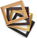 CANFRAVAS Solid Wood Canvas Floater Frame 12x16 - Light Brown