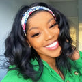 Human Hair Body Wave Headband Wig for Effortless Style